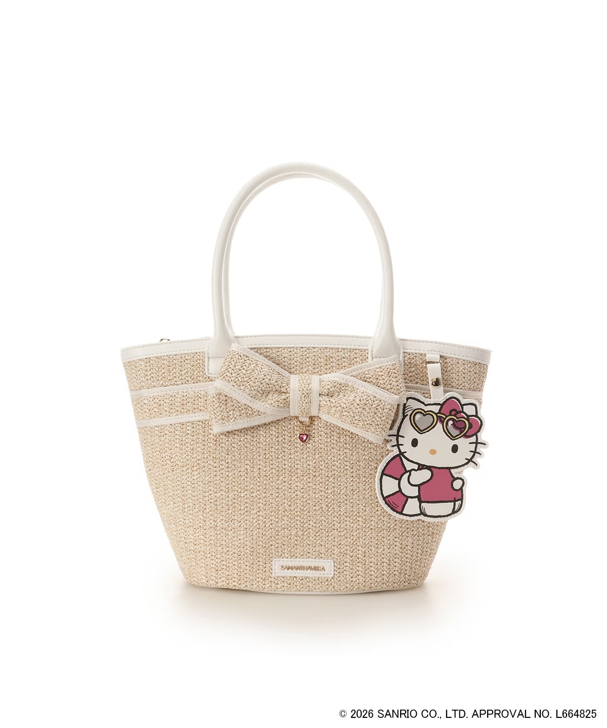 🌸 【預訂】Kitty Basket Bag - SAMANTHAVEGA x Sanrio Summer Collection