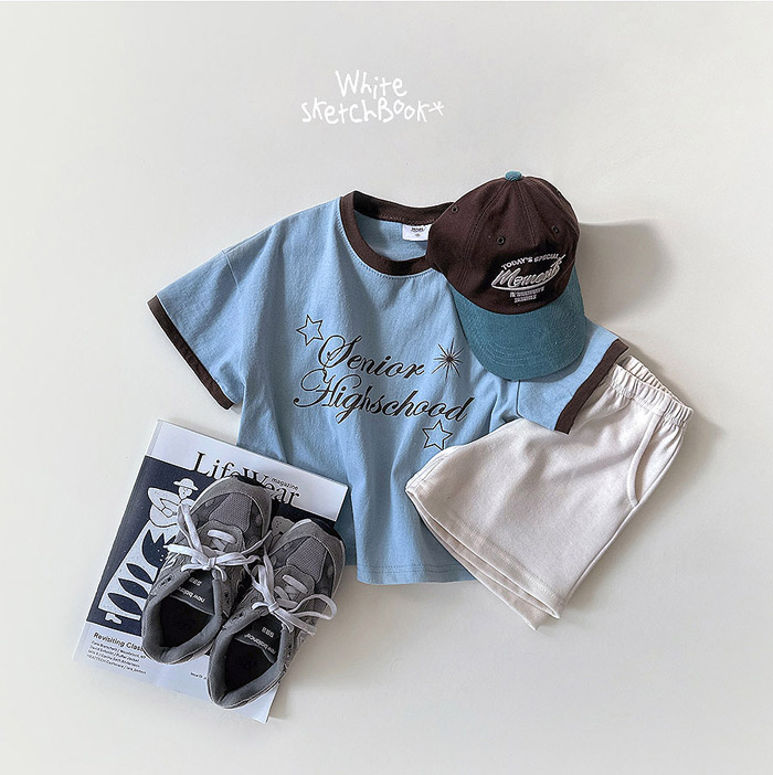 🇰🇷WhiteSketchBook tee