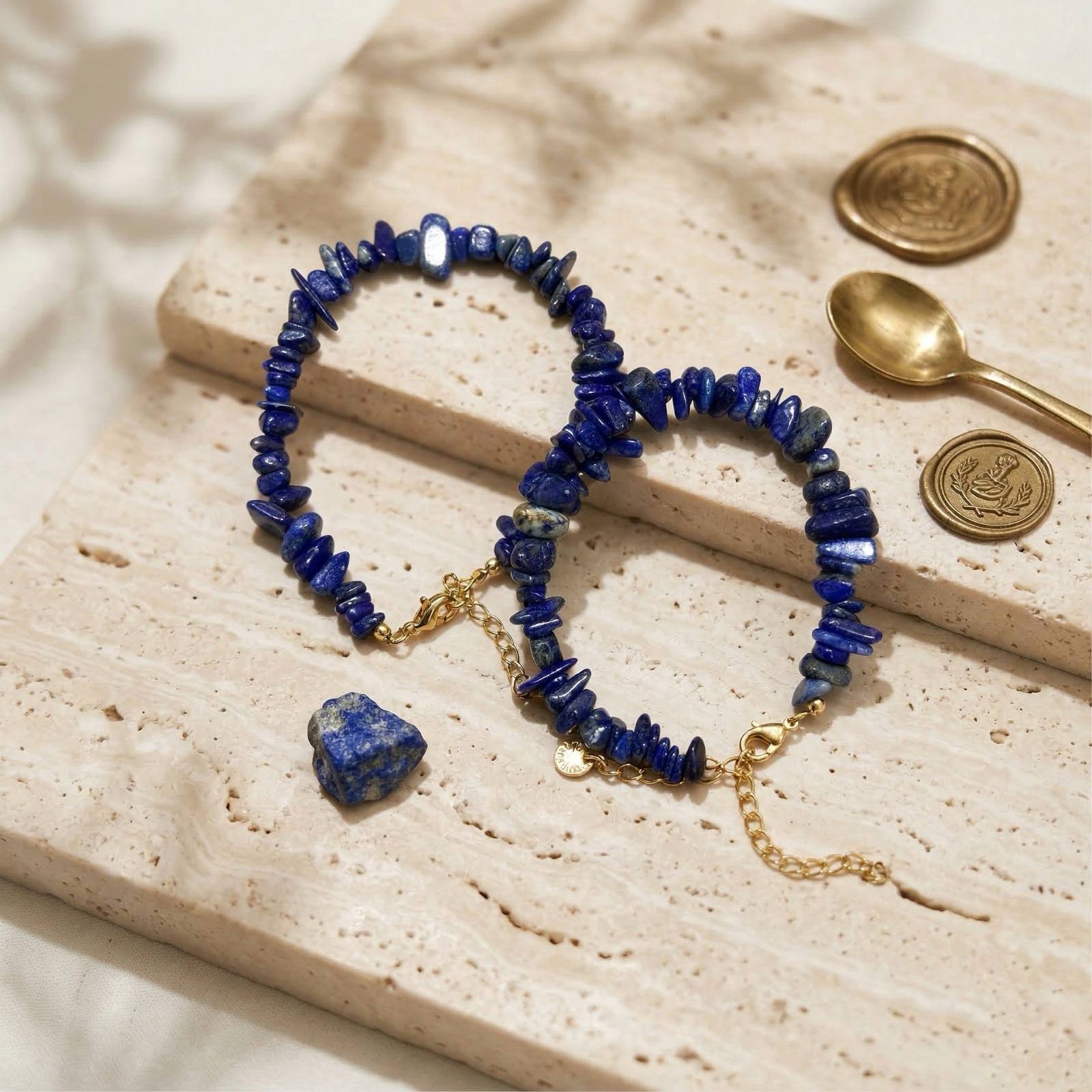 Lapis Lazuli Crystal Bracelet 