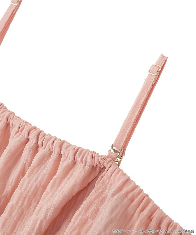 《Pre-Order》2-Way Shirred Blouse 兩穿皺褶上衣｜唱K小魚仙 Pichi Pichi Pitch X earth Japan Label (26PP07-P)