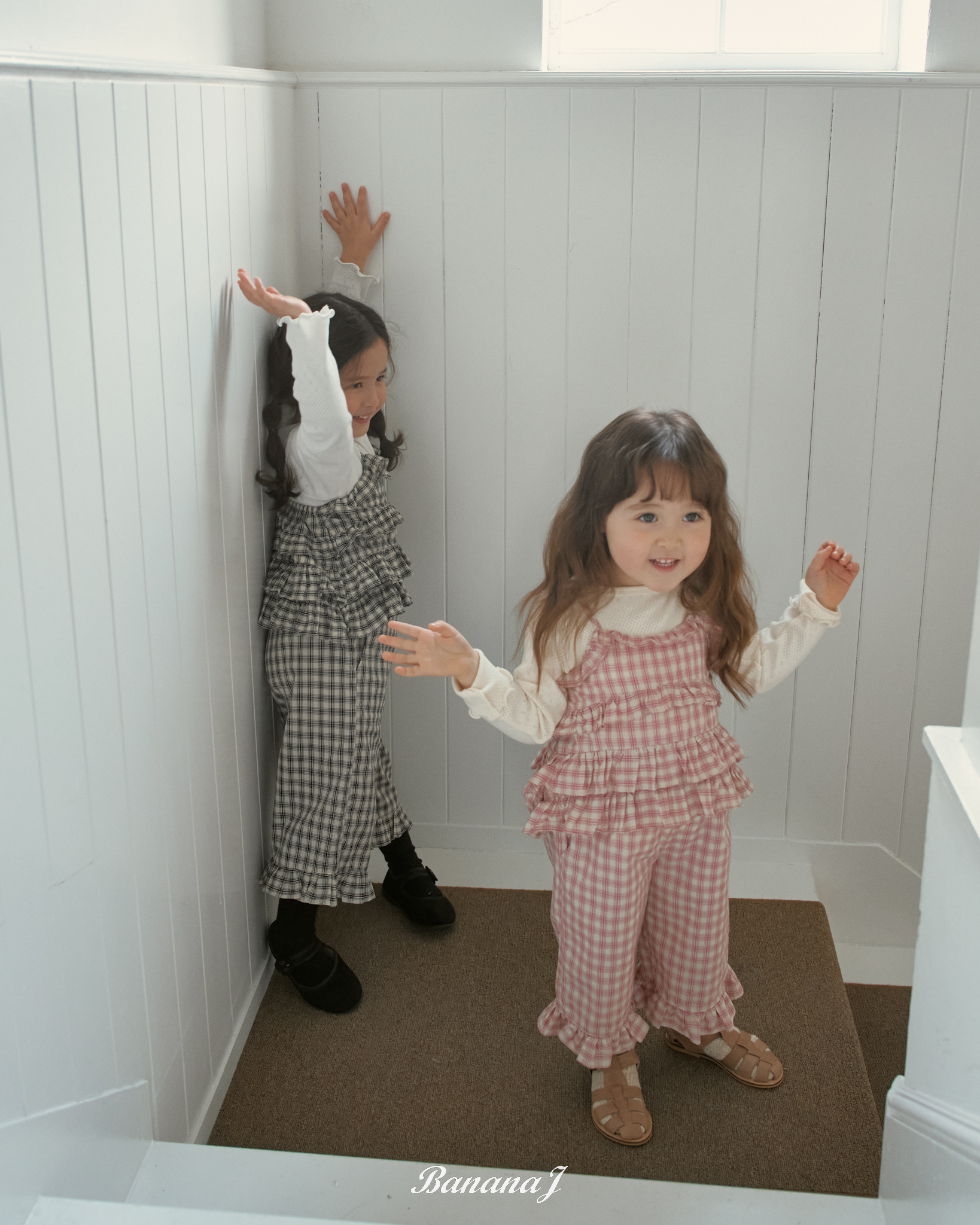 格仔背心 (內搭需另配) / 格仔長褲