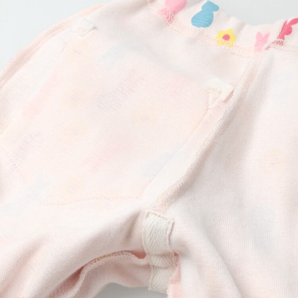 🆕【⭐訂購⭐】 🇯🇵日本直送🌀兔子印花圖案 #彈性九分褲［2款選］🌀[ELBA-0035][260304]