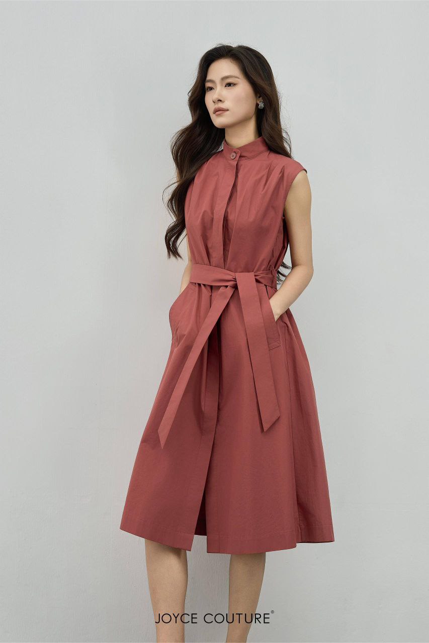 无袖连衣裙 D0342