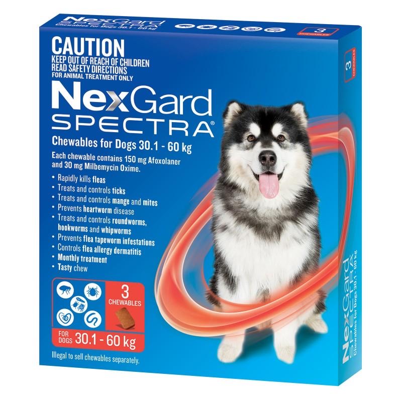 NexGard SPECTRA全方位驅蟲咀嚼片 (3粒裝)