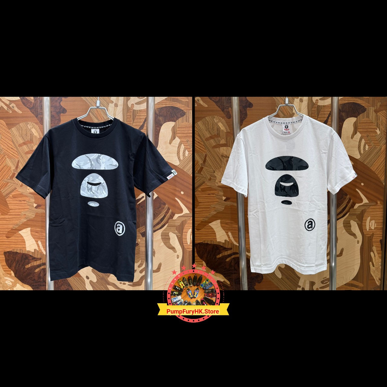 AAPE Regular fit Moonface tee (1846)