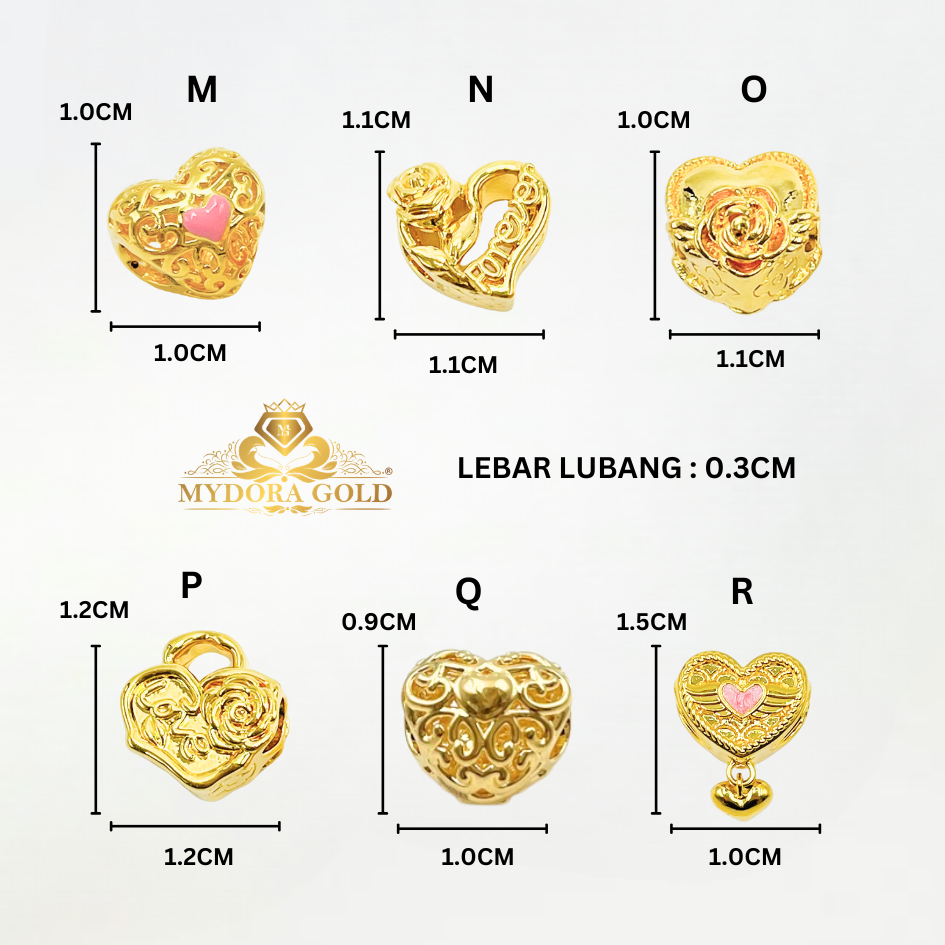 MYDORA Bead Love Fashion Series (5G) l EMAS 916/22K