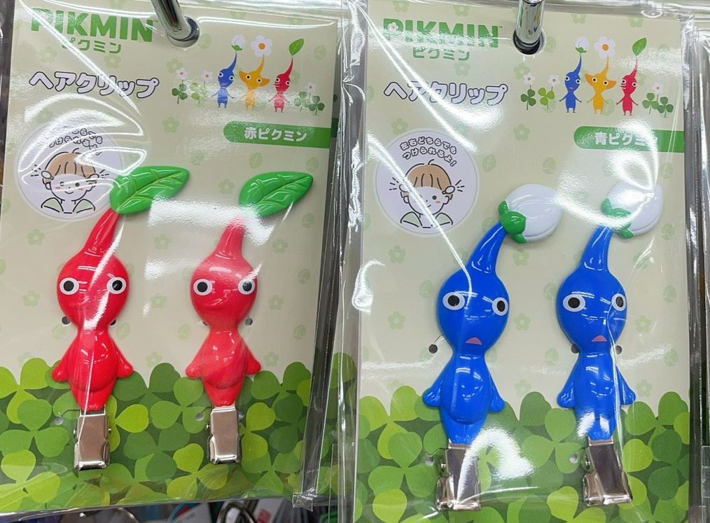 PIKMIN 髮夾 2P - 02260044