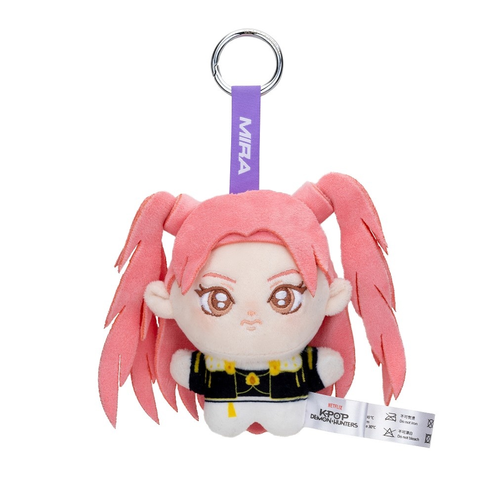 📦訂購 台灣限定 Kpop 獵魔女團 HUNTR/X 扁扁絨娃鎖匙扣