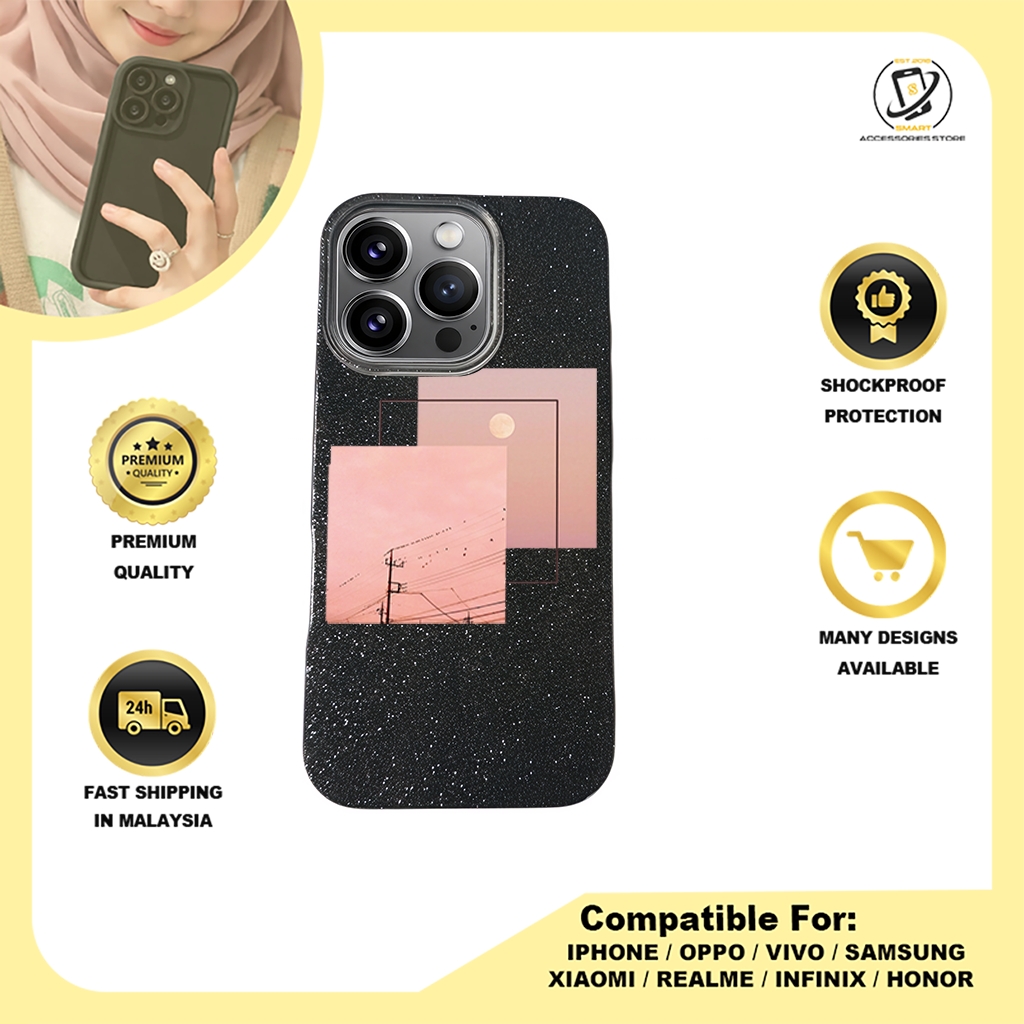 BLING CASE PHONE FOR IPHONE - DESIGN FLOWER B