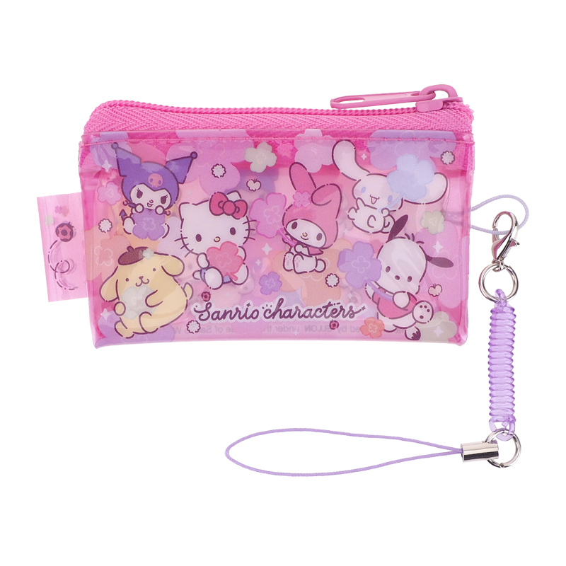 Mix Characters Mini PVC Mesh Bag w/ Spiral Cord 迷你PVC袋電話繩