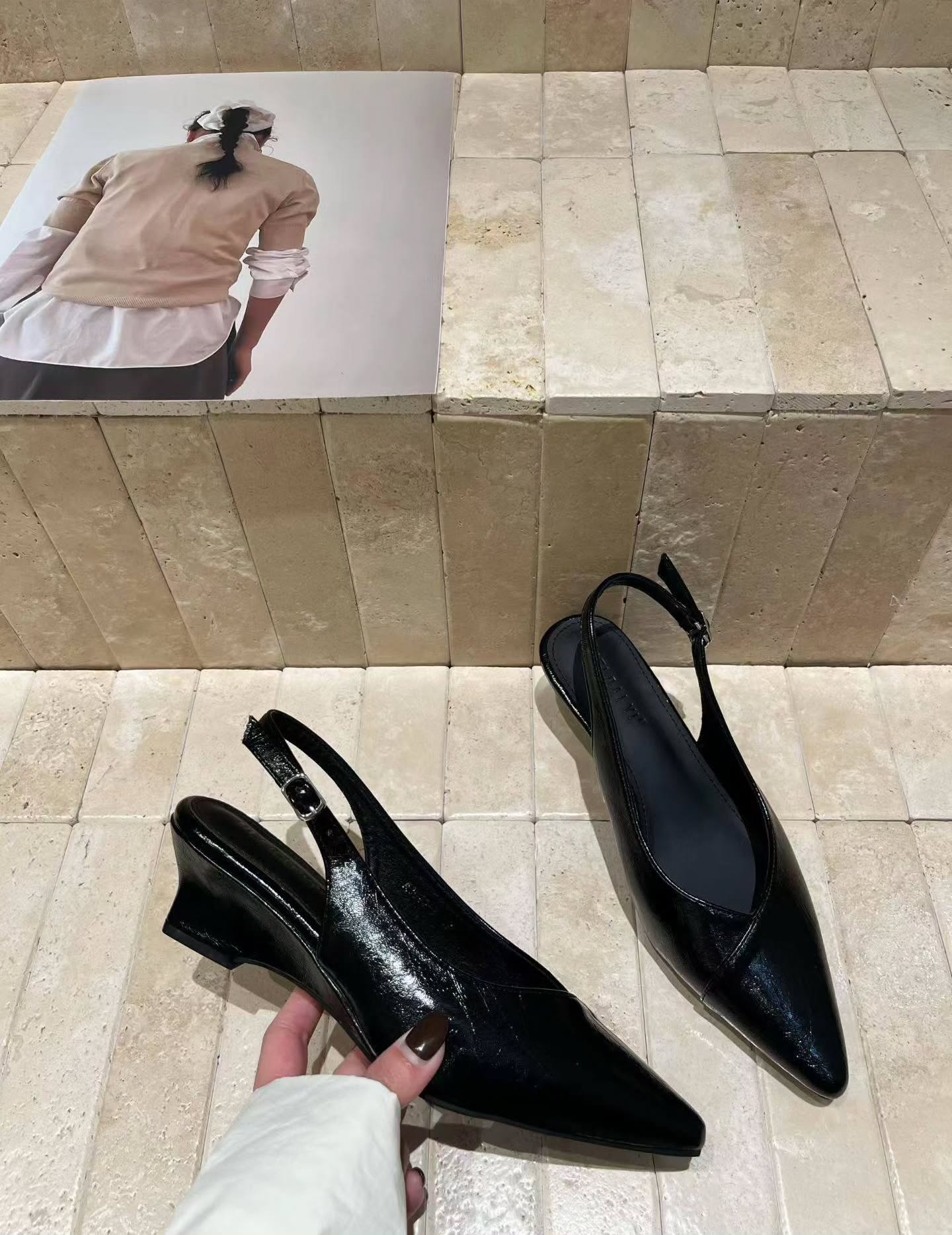A3090-3 尖头气质高跟鞋 🇨🇳