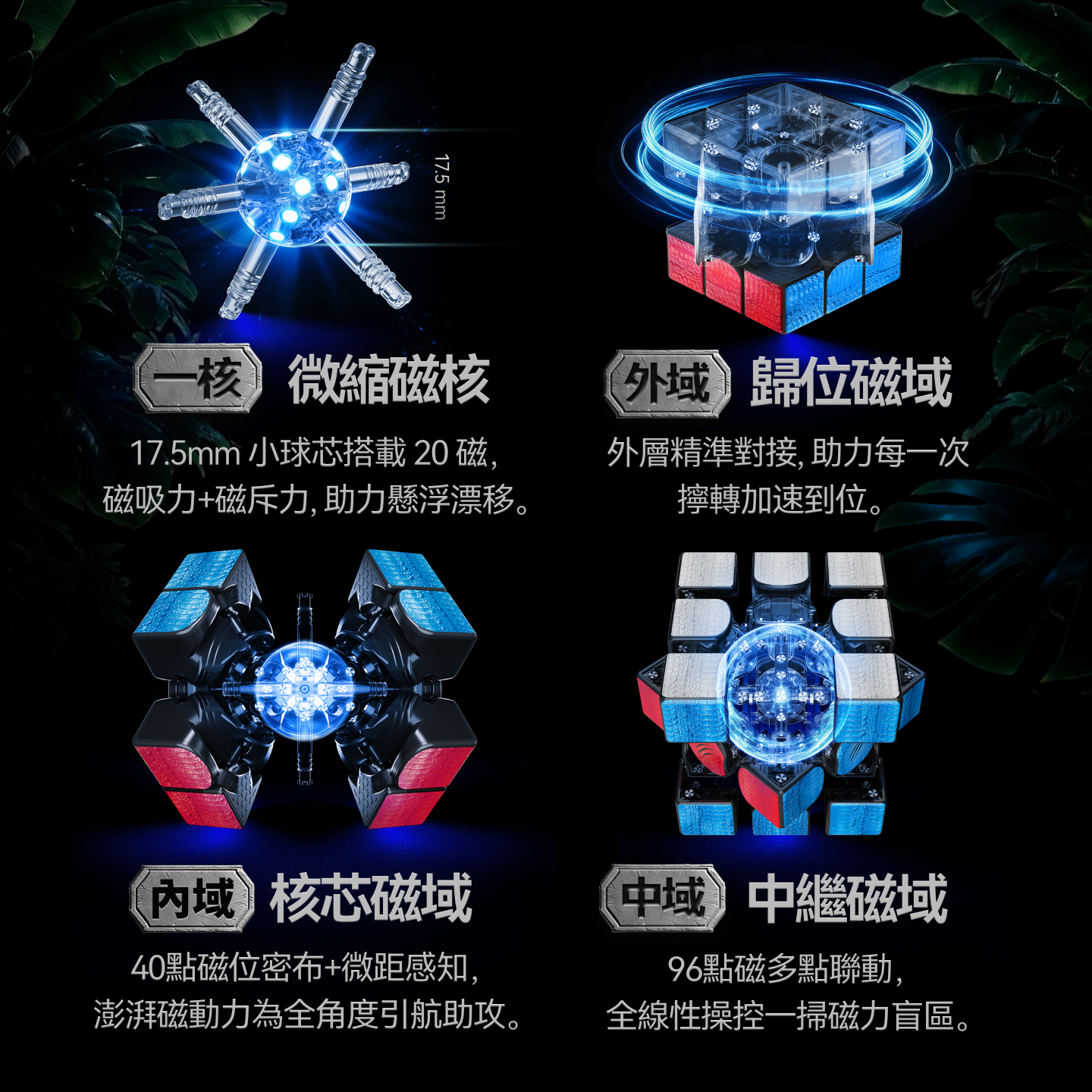 GAN 17 MagDrive Jurassic World 侏羅紀世界聯名版 3x3 扭計骰