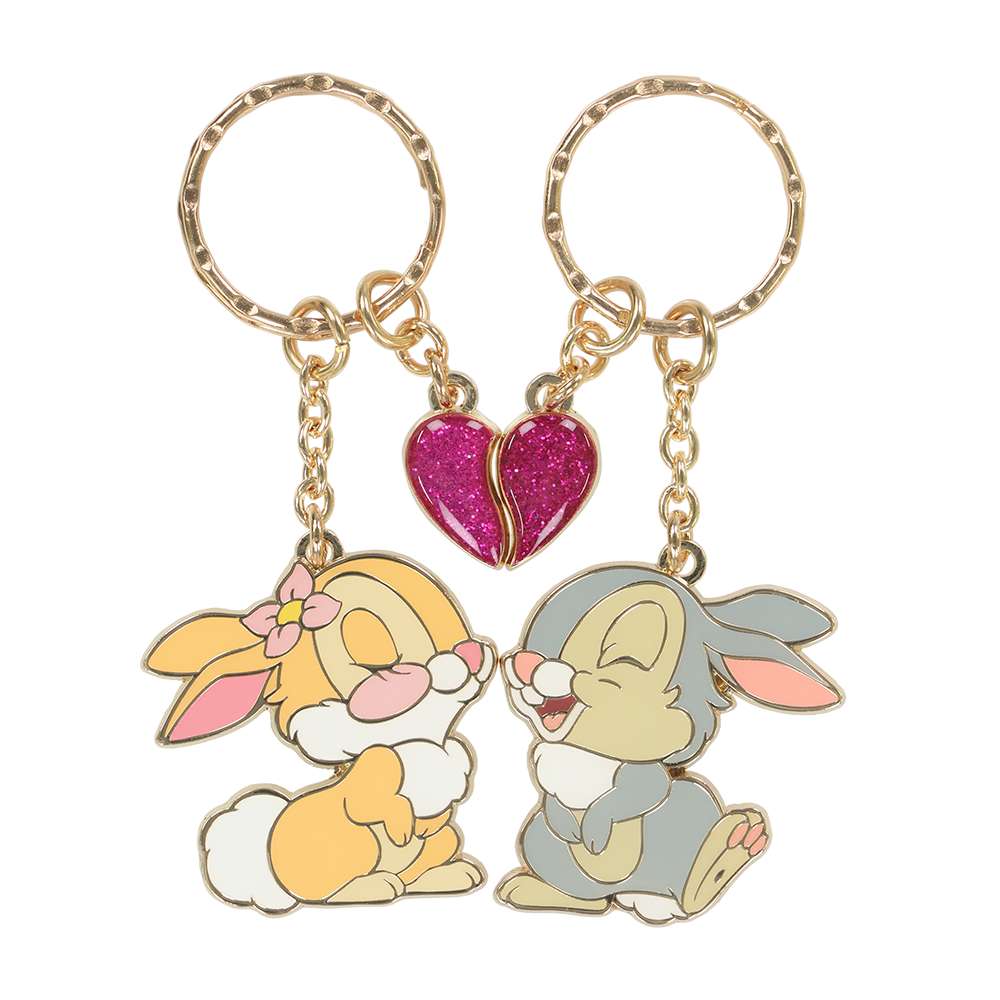 【預訂】TDR Bunny & Thumper keychain 2p