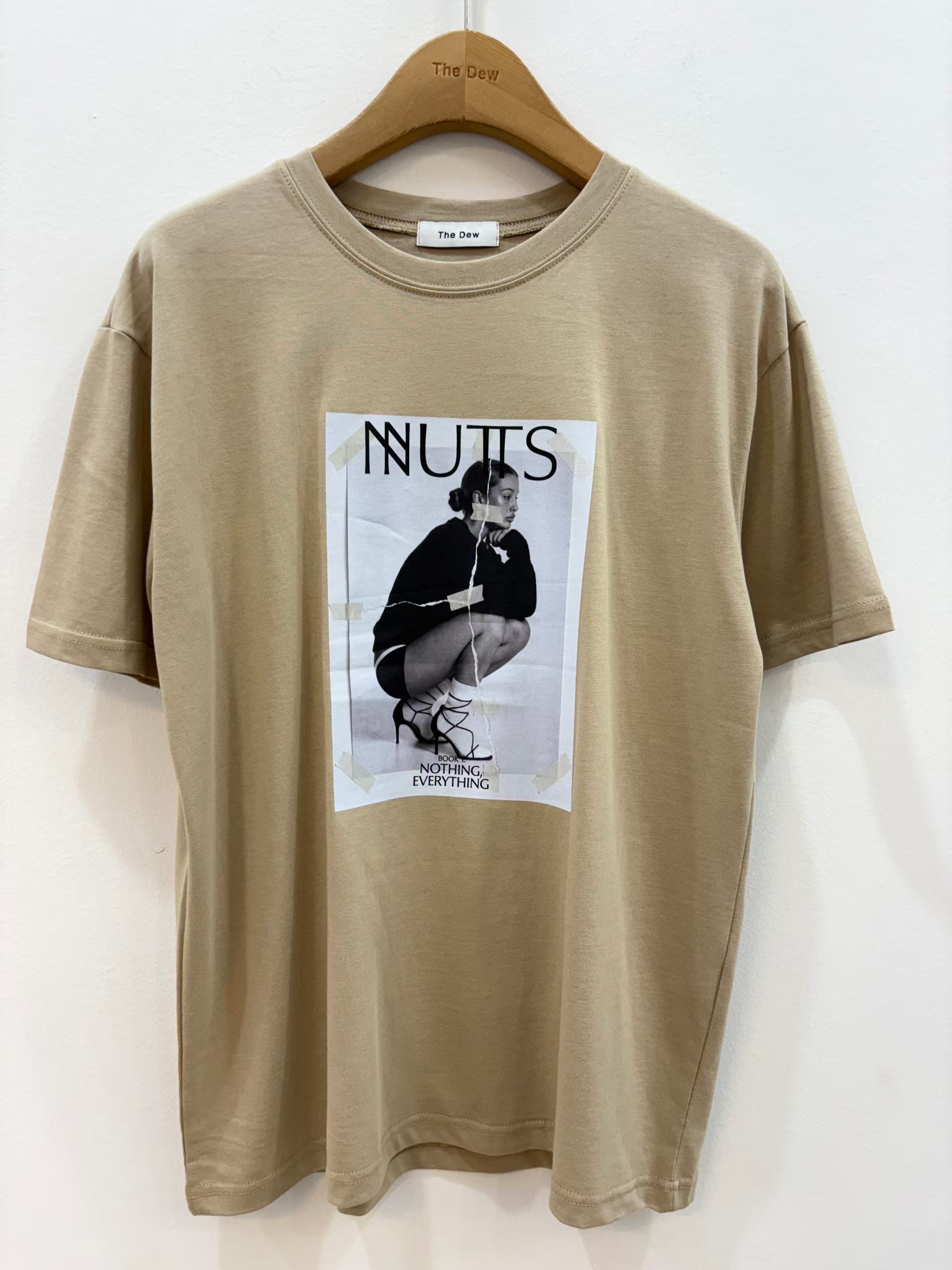 挺料靚print Tee