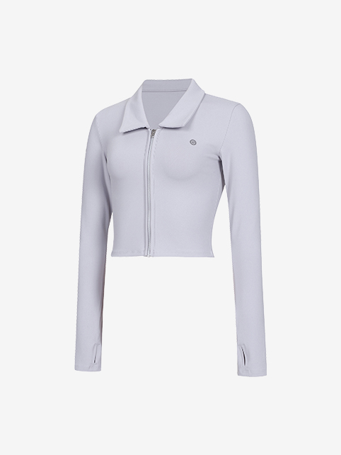 預購_GL4JK516 Elflex C Kara Zip-Up Cardigan by Grandeline 5色