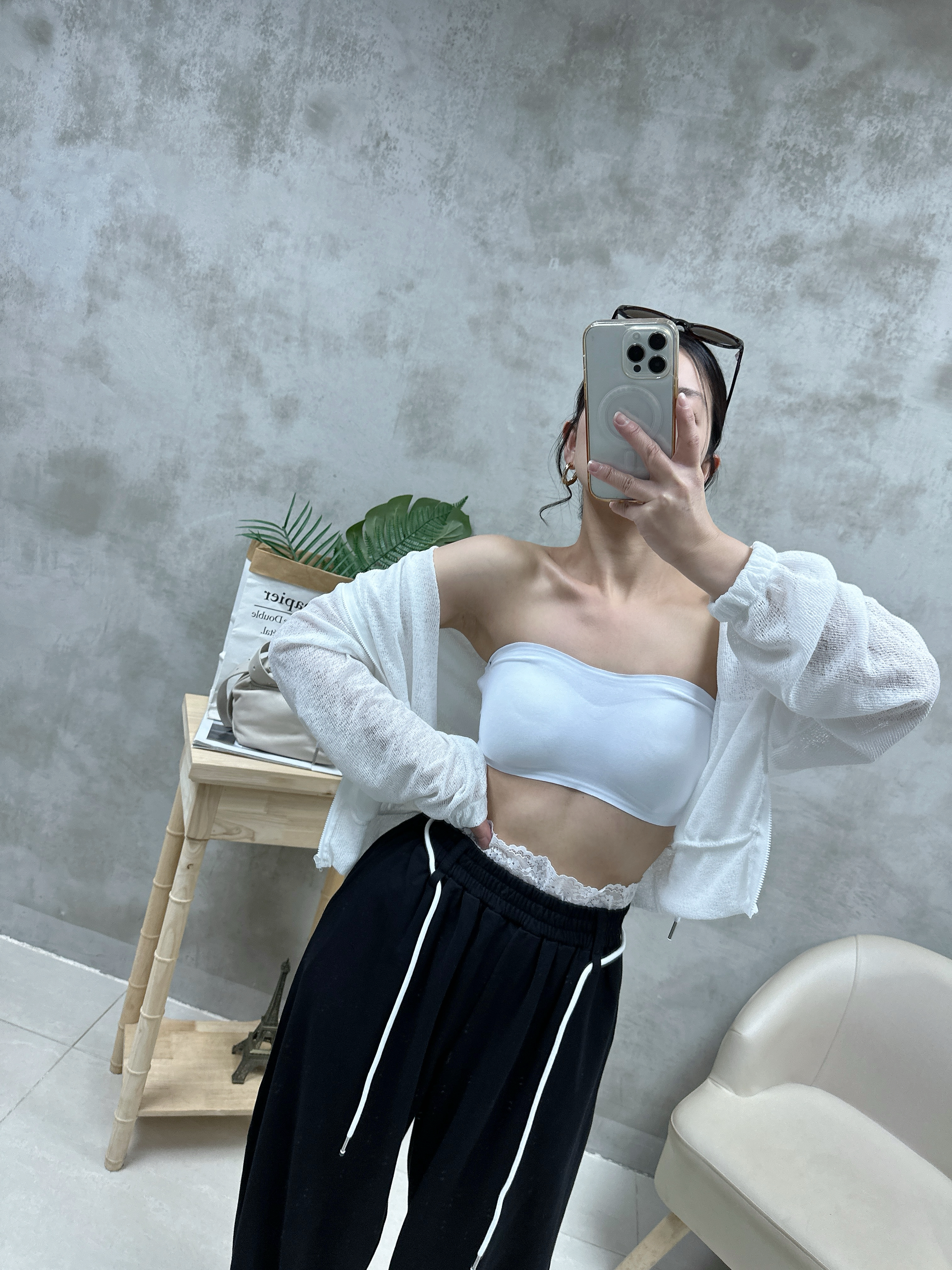 心型領美感無帶Bra top