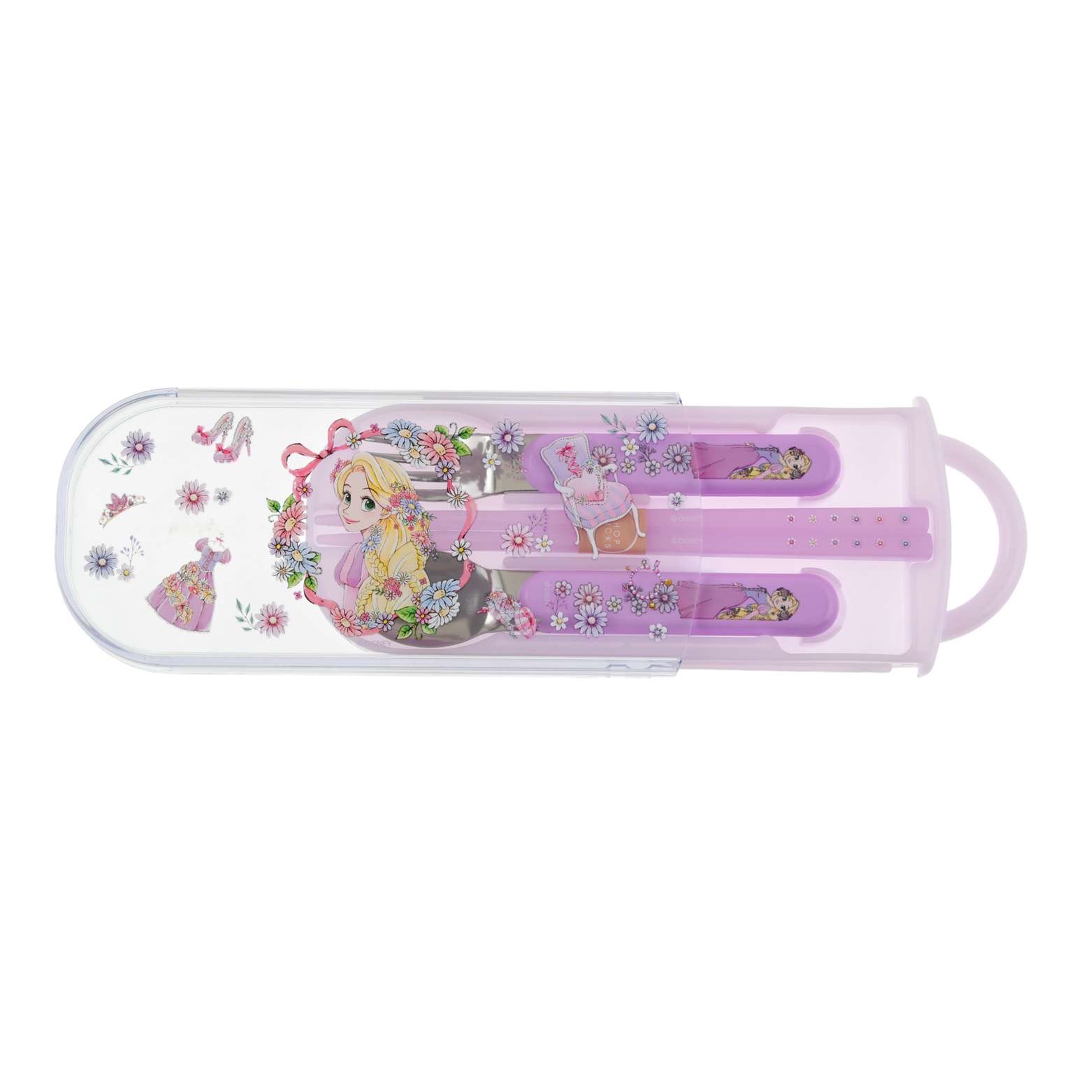 🎀【預訂】 Disney Back to School 筷子套裝3件套 - Rapunzel