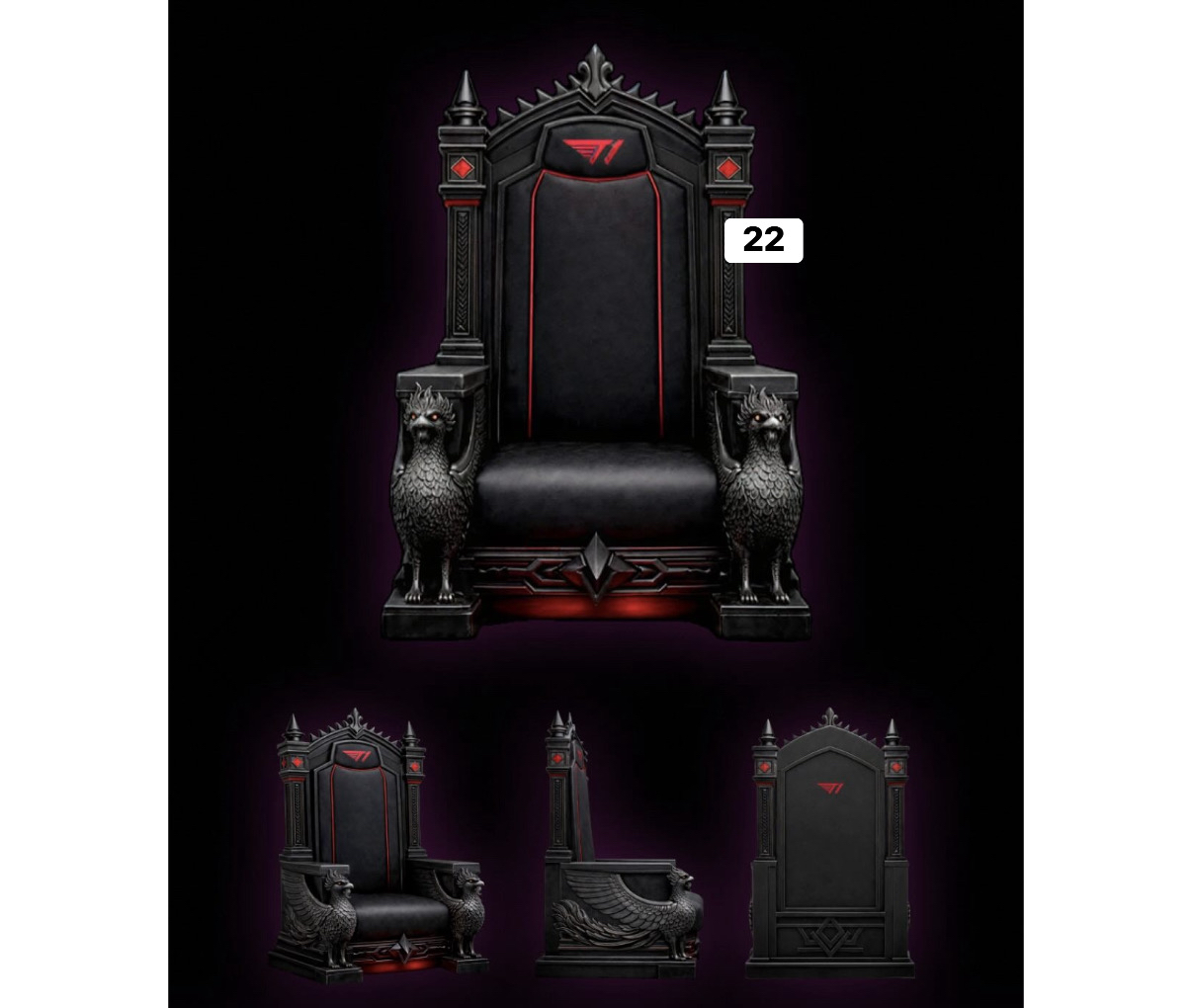 [T1 x ABLY] Throne Figure Stand