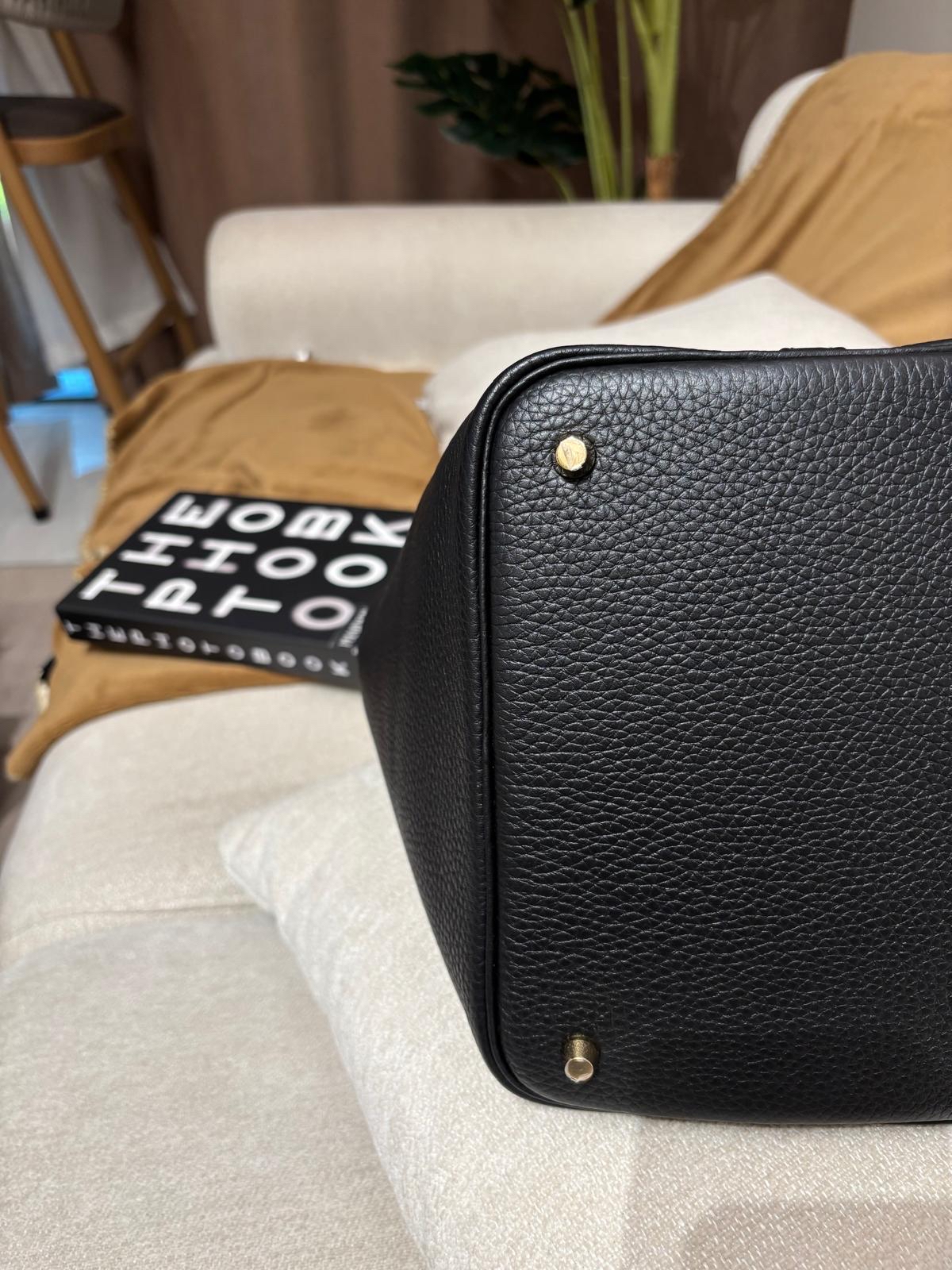 Hermes Picotin 22 Stamp Z 黑色金扣 100%Authentic, 98%New ✅收據✅Key Lock ✅Dust bag✅Box