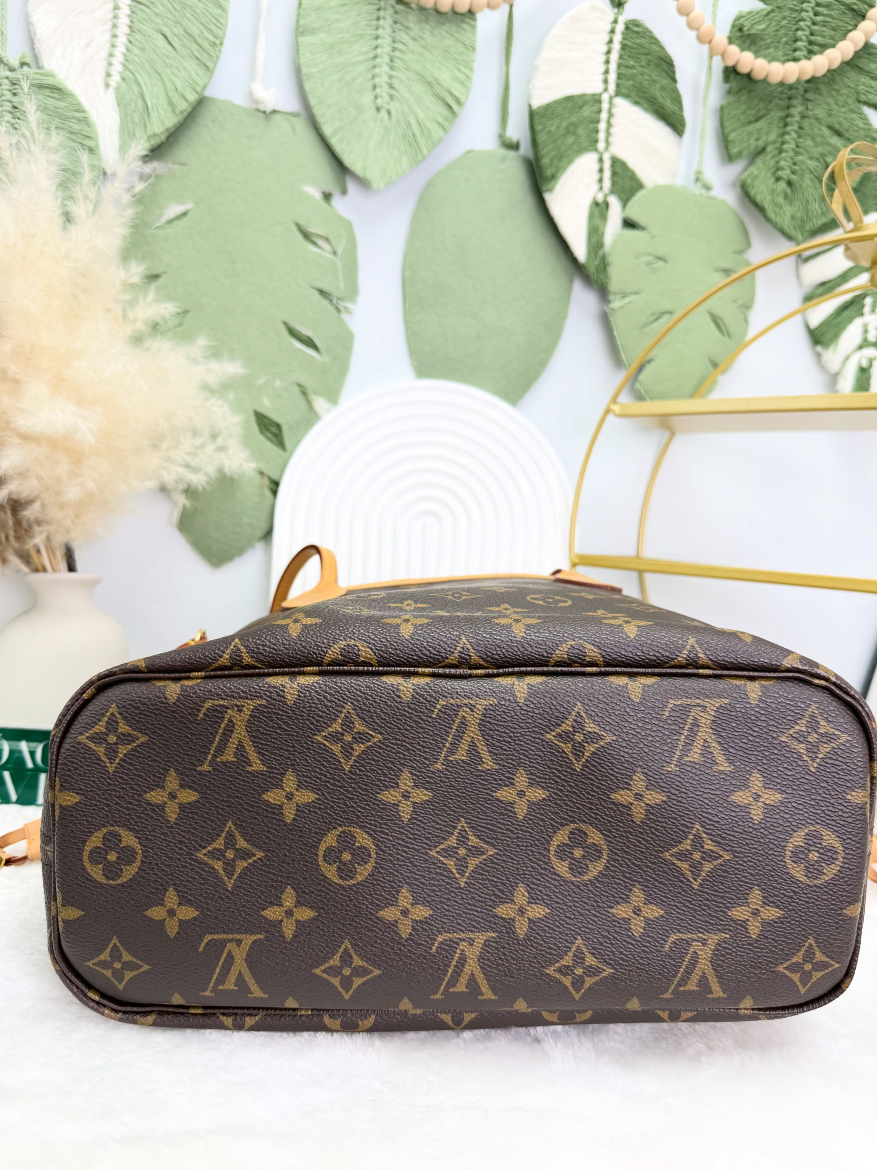 LV👜 PRE OWNED 🛍️老花Neverfull有塵袋 有子袋 晶片款 🤎 