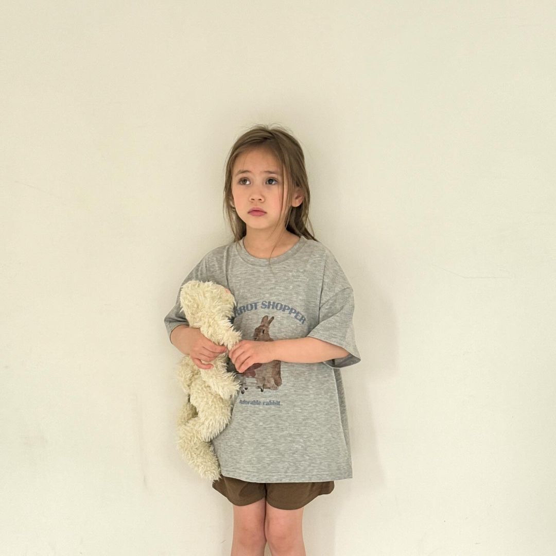 Nightbebe | 親子Tee(Dark grey M100-110/Adult)