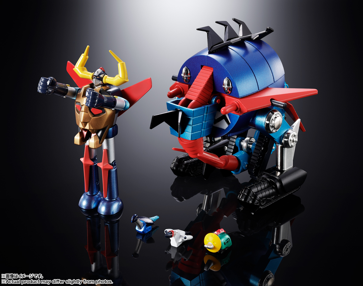 (預訂訂金 $200) (總價 $623) Bandai 超合金 新宇宙飛龍 大空魔龍 & 凱獸王 (行版) Daikumaryu & Gaiking