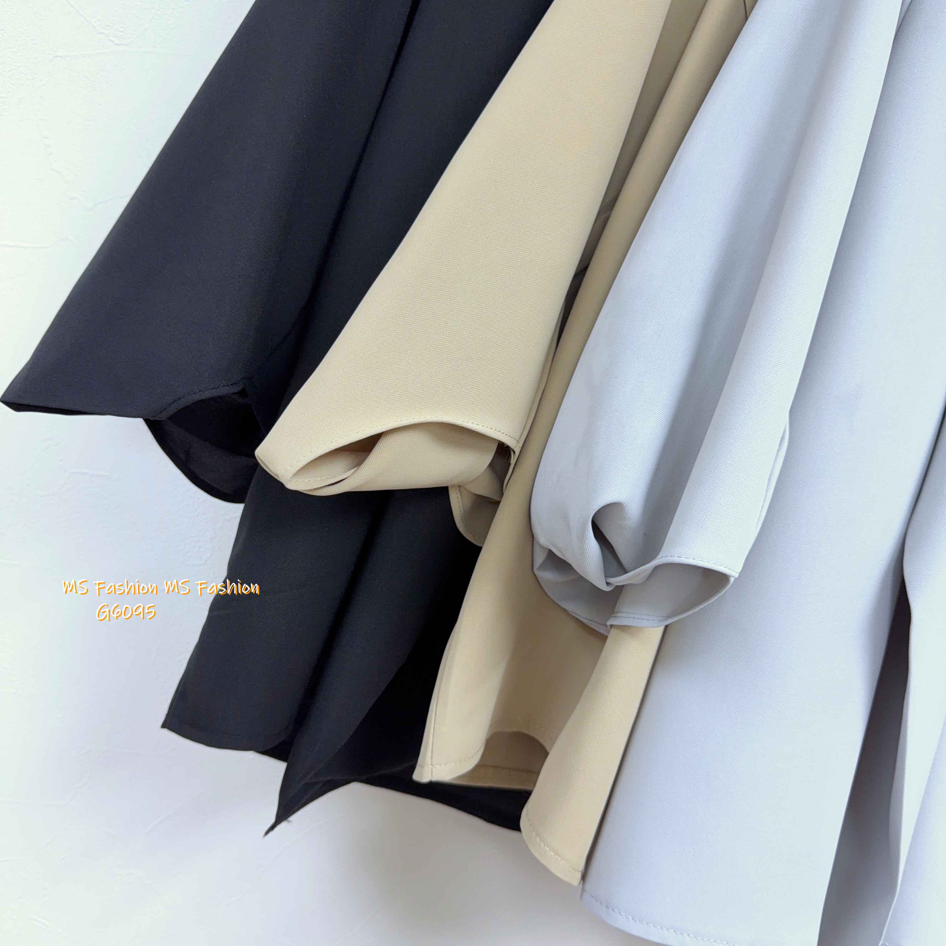 G6095 韓國🇰🇷開胸扭結袖薄外套