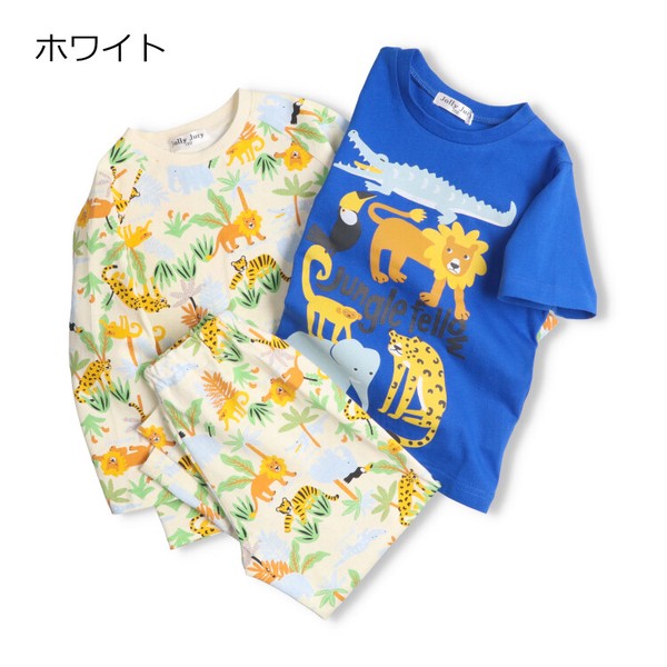 🆕【⭐訂購⭐】🇯🇵日本直送 🌀動物圖案 家居服套裝 (1套3件) ［2款選］🌀 [ELBA-0140]