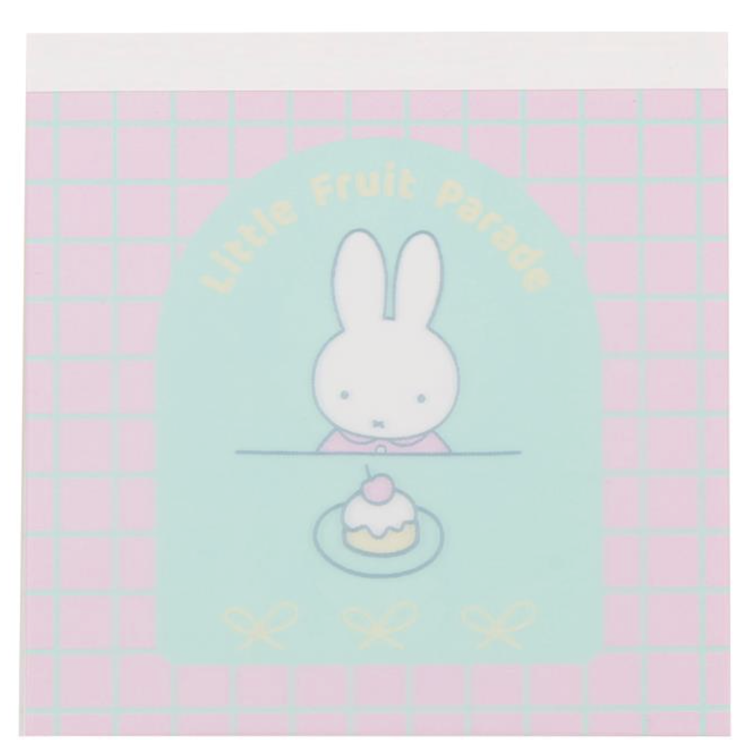 🐰Pre Order  - miffy 聯乘限定 Little Fruit Parade  MEMO  ( 📦 大約 5月中到貨, 若遇到缺貨或其它因素貨期會延遲 ）