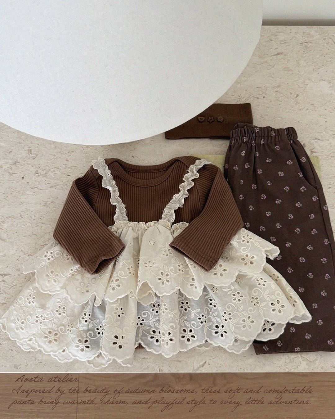 Aosta | [Lace cancan Blouse]