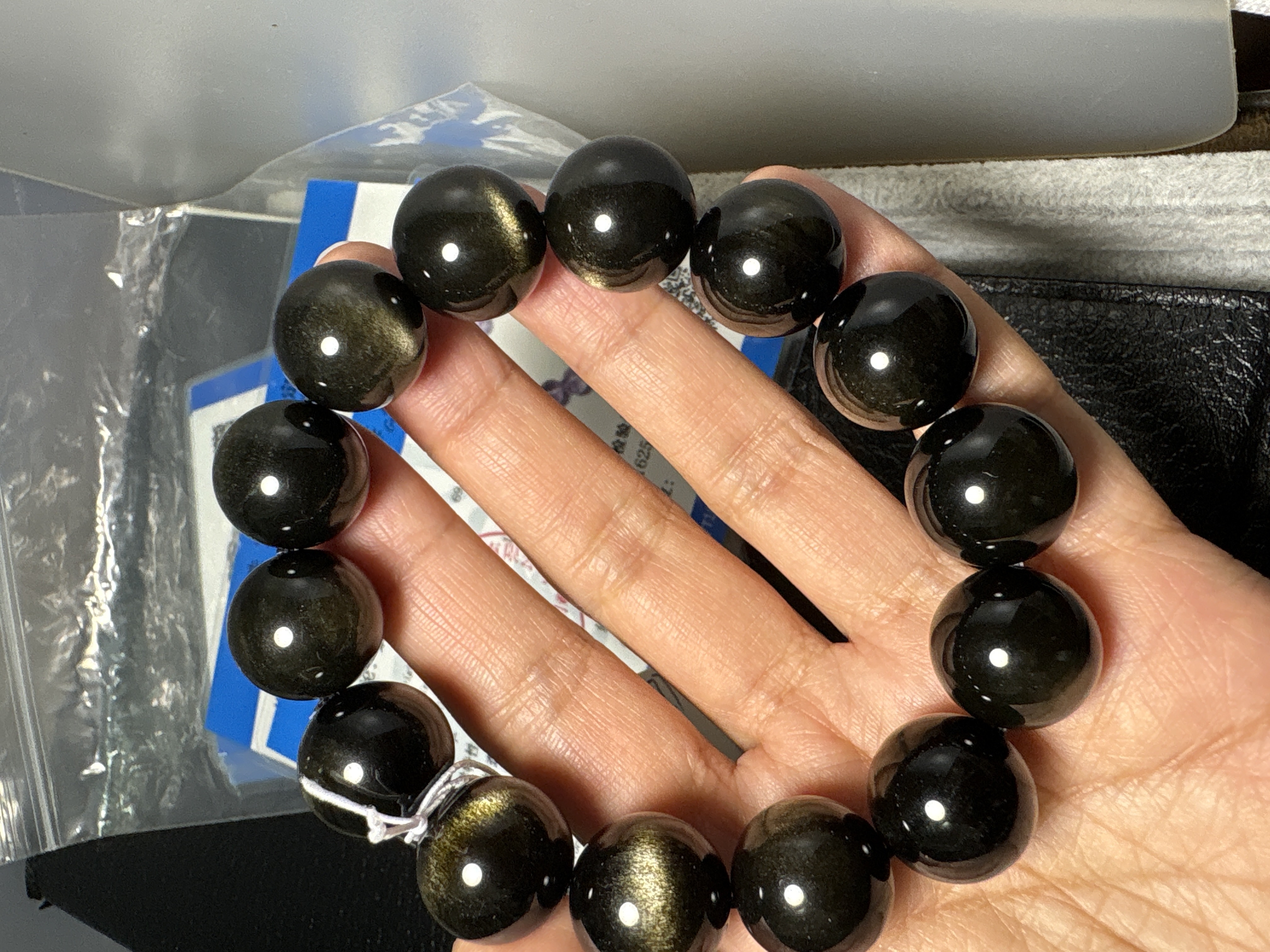 16mm金曜石手串No.4477