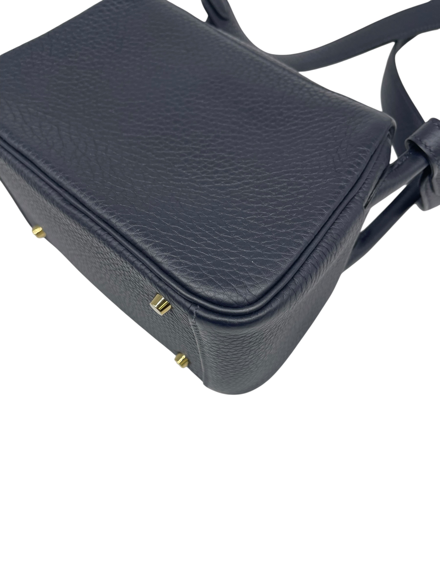 Pre-owned Hermes Mini Lindy / Caban / Stamp K / Product Code: 071503