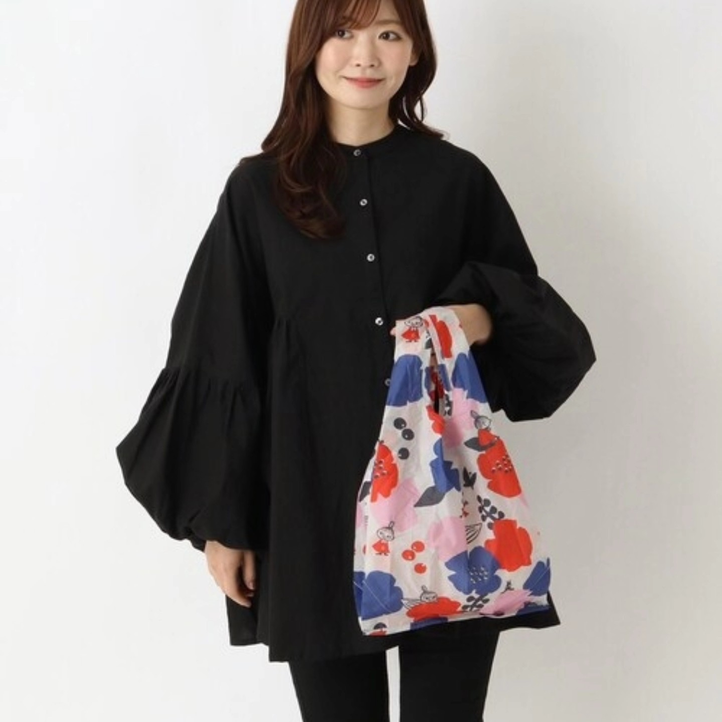 日本直送 Moomin 公仔掛飾環保袋