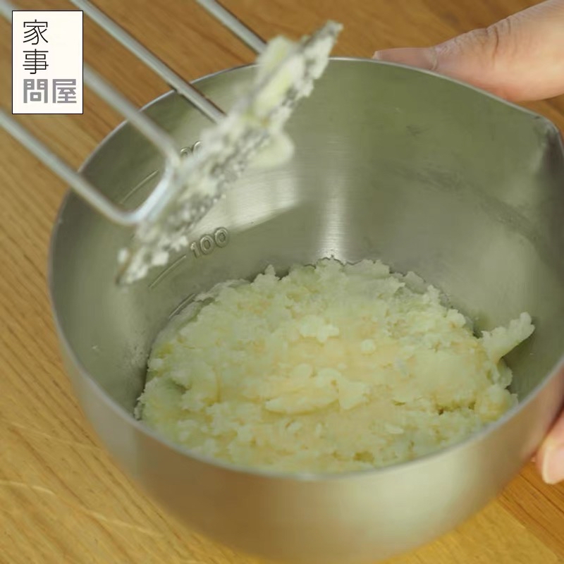 日本家事問屋不鏽鋼壓泥器