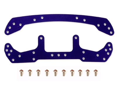 Duralumin Wide F/R Plate (Violet)