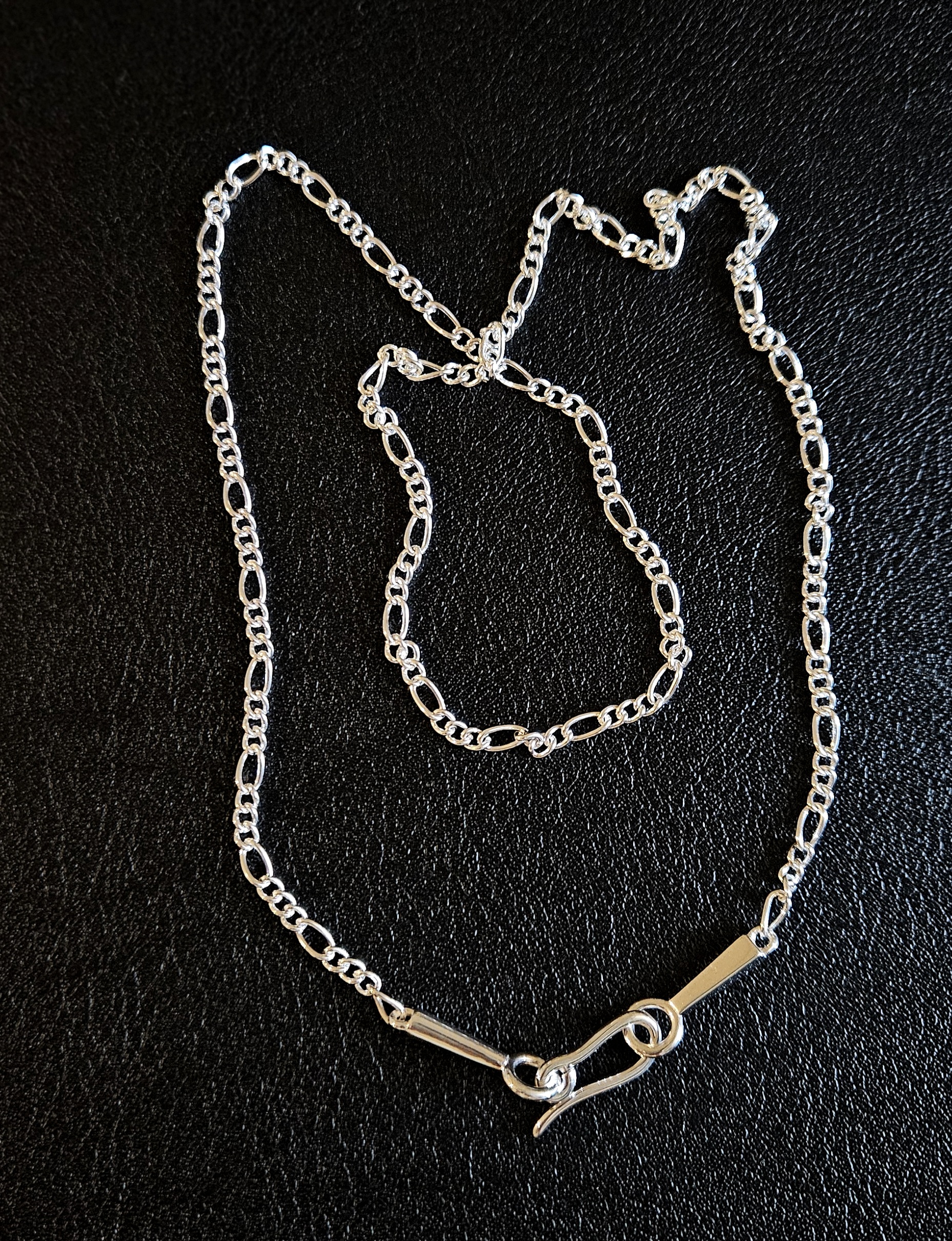 S925 - EN0107 Hook Clasp Chain Necklace