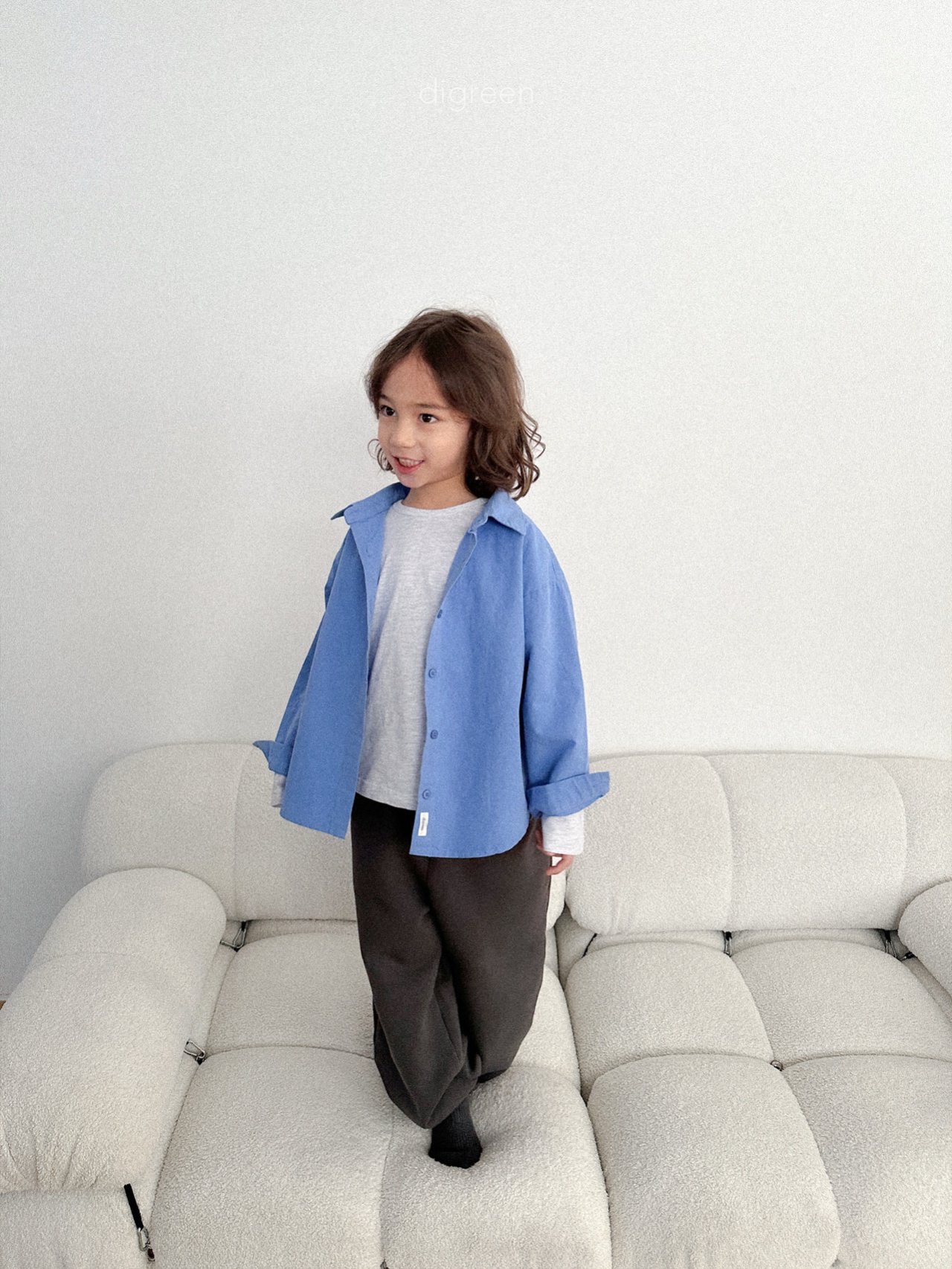 Digreen | Shirt (Blue XL115-120)