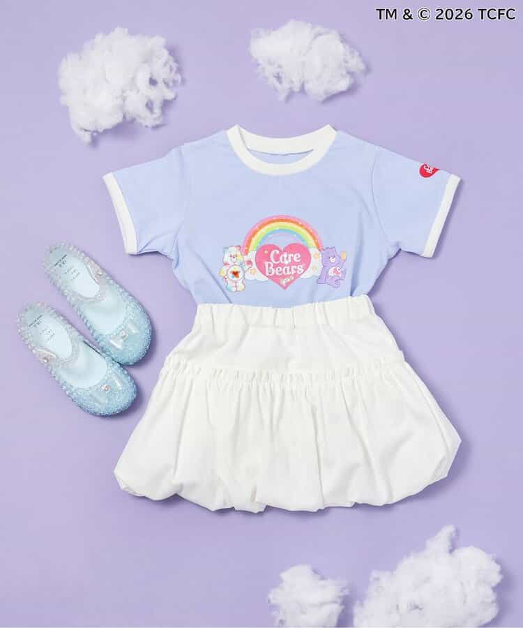 🇯🇵預訂 日本直送🇯🇵Apres les cours x Care Bears系列四色人物印花貼花短袖T恤