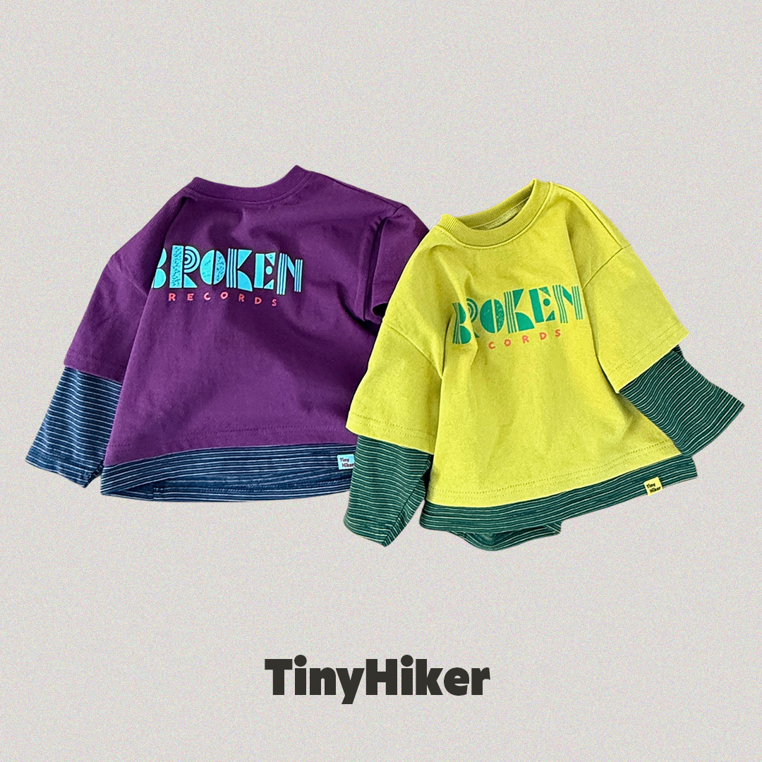 Tiny | Record Layered Long-sleeve Tee