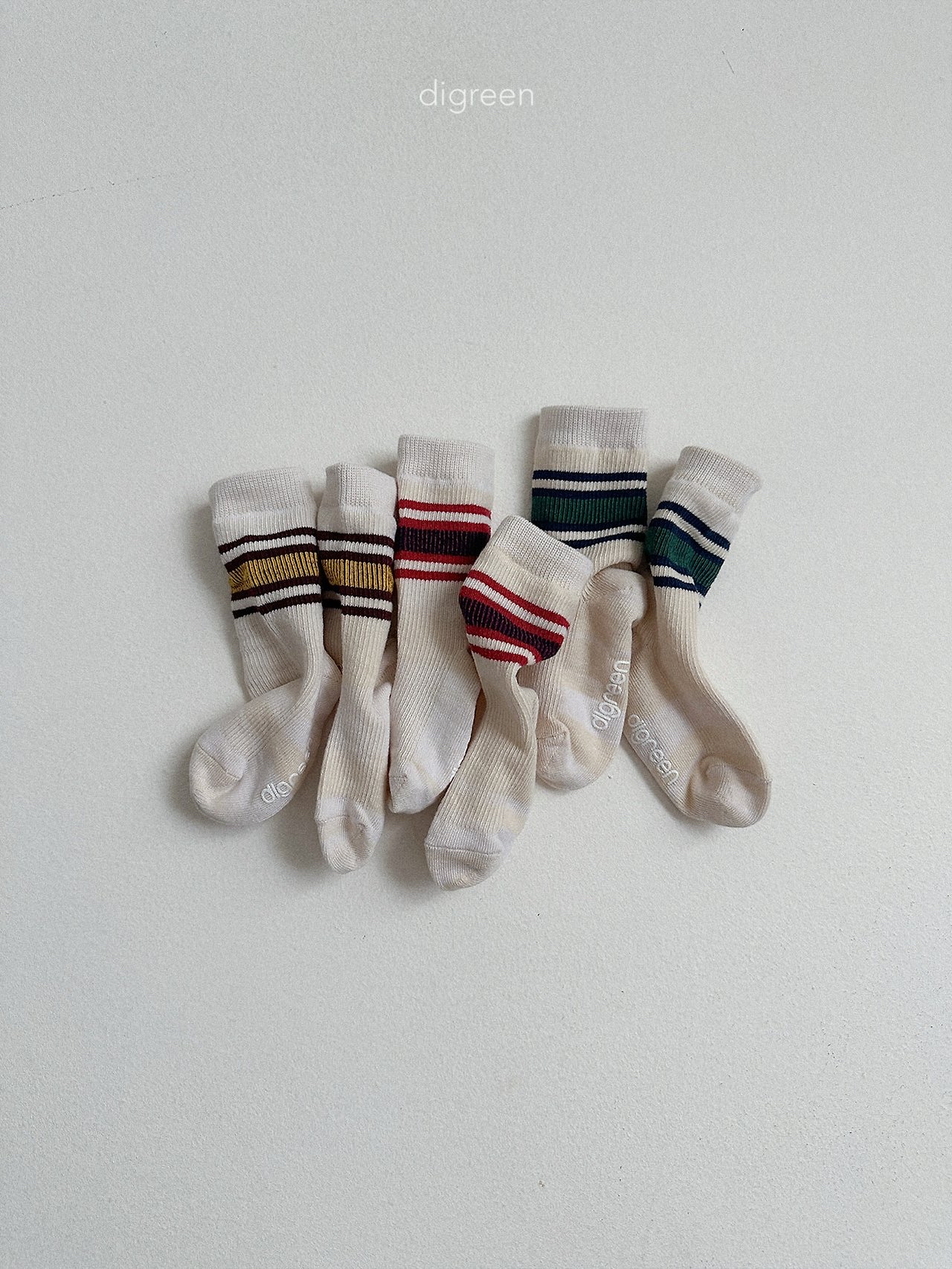 Digreen | authentic socks  set of 3