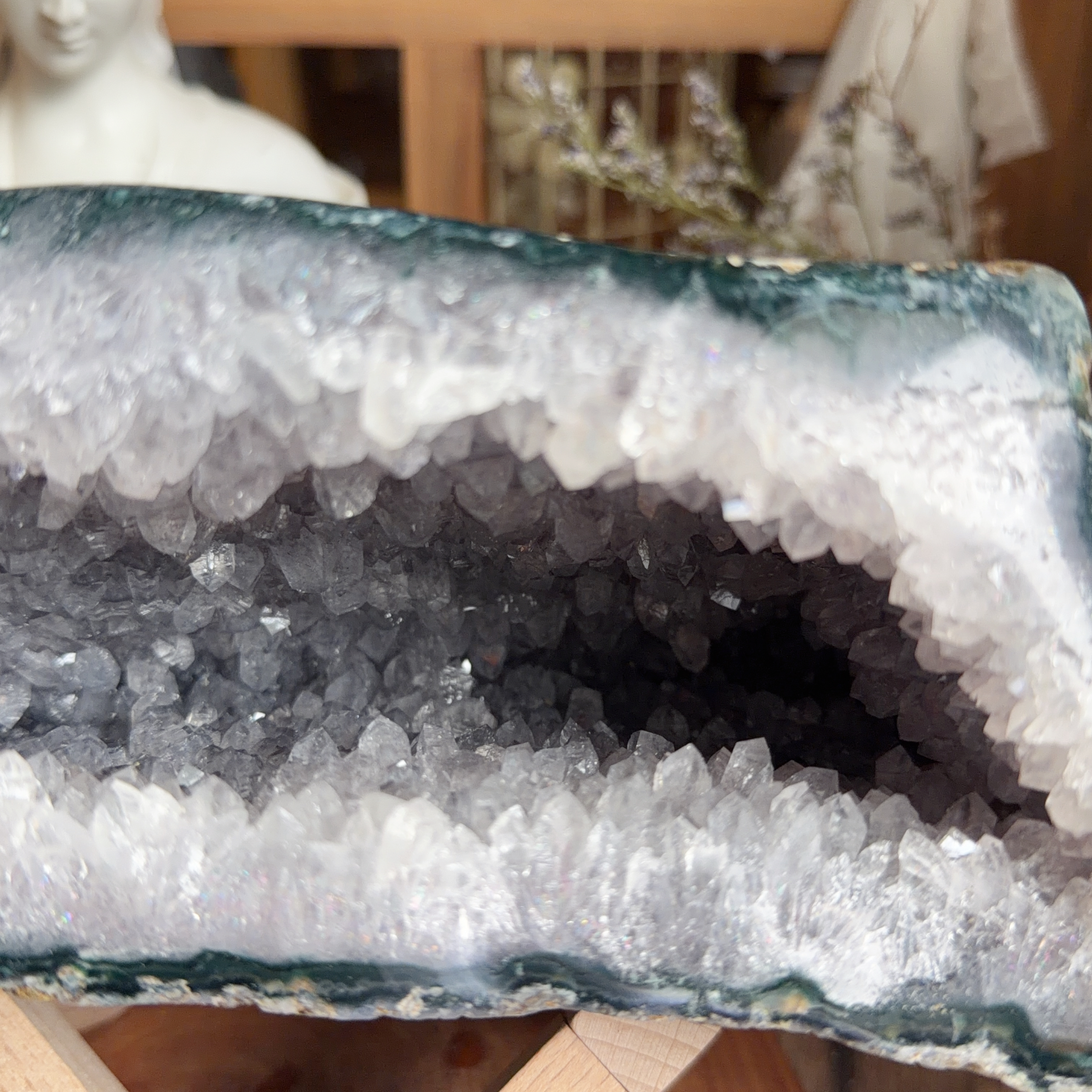 全拋光瑪瑙紫水晶錢袋子