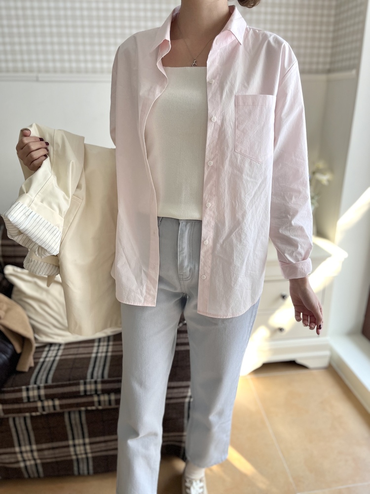 The Oxford Pocket Shirt (Pink)