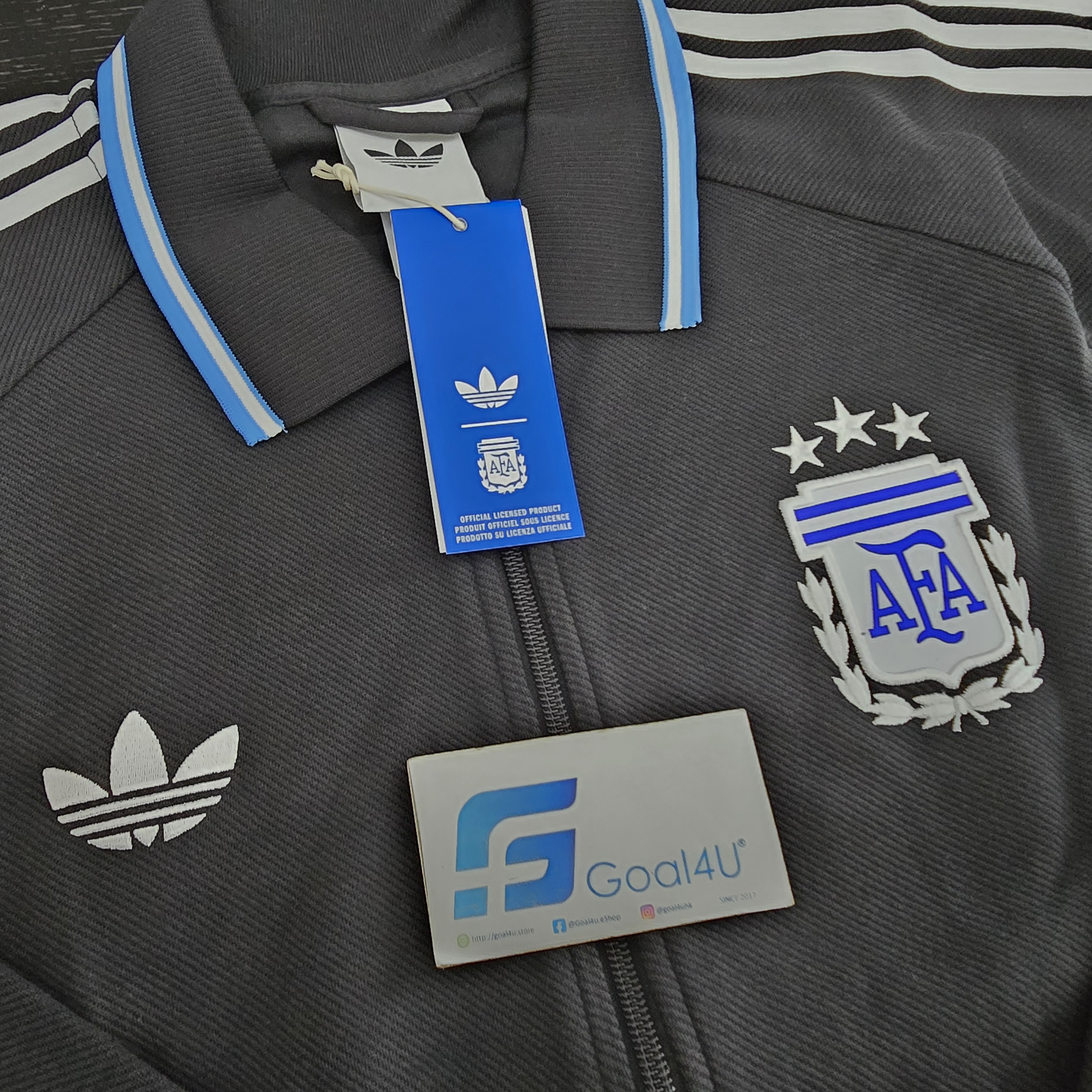 Adidas Argentina 阿根廷作客Anthem Jacket JZ6287