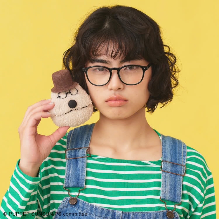 日本預訂📍日本Accommode x Puppet SunSun系列 - 大頭樣袋仔