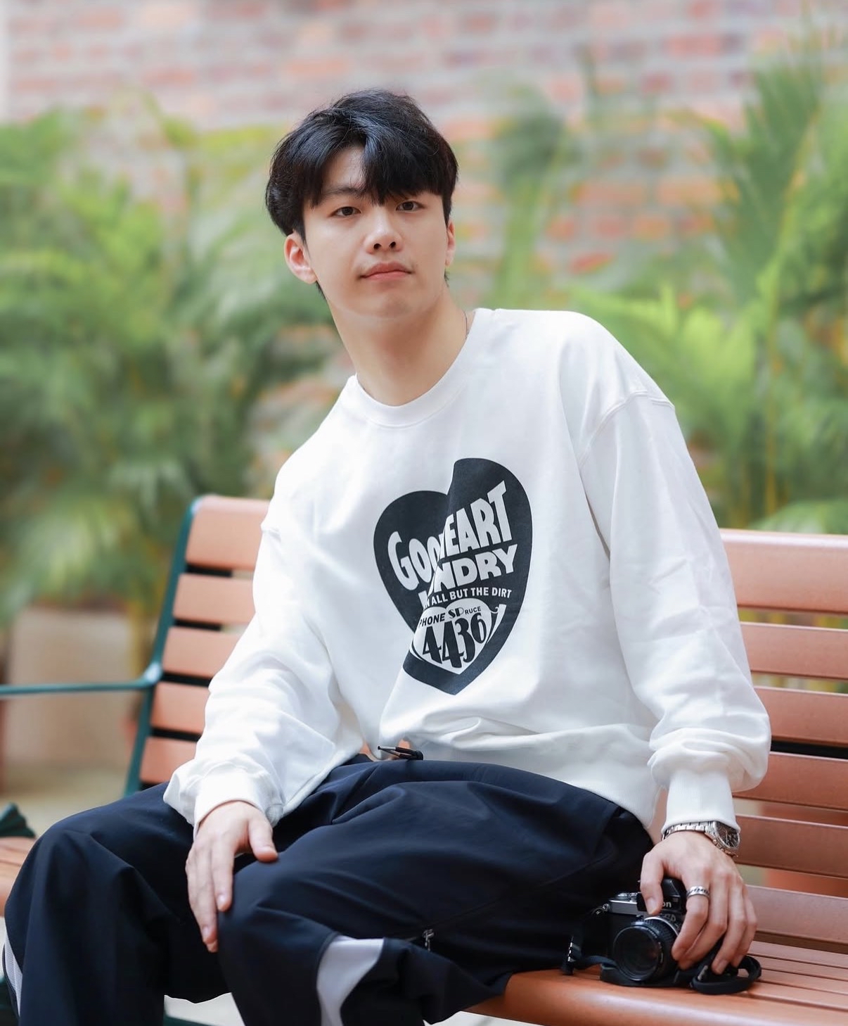 KR 心心圖案Sweater KR1590