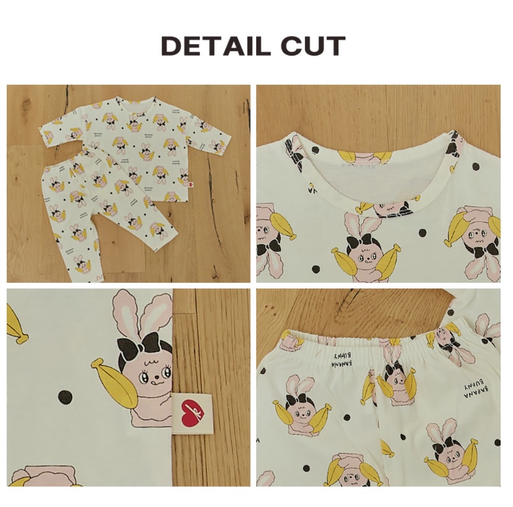 kikistory 棉+莫代爾9分袖家居服【獨家發售!】 (預訂10-14日到貨)