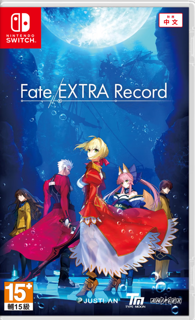 [預訂][行版] NS Fate/EXTRA Record 亞中版(訂價HKD388) (訂金HKD100)