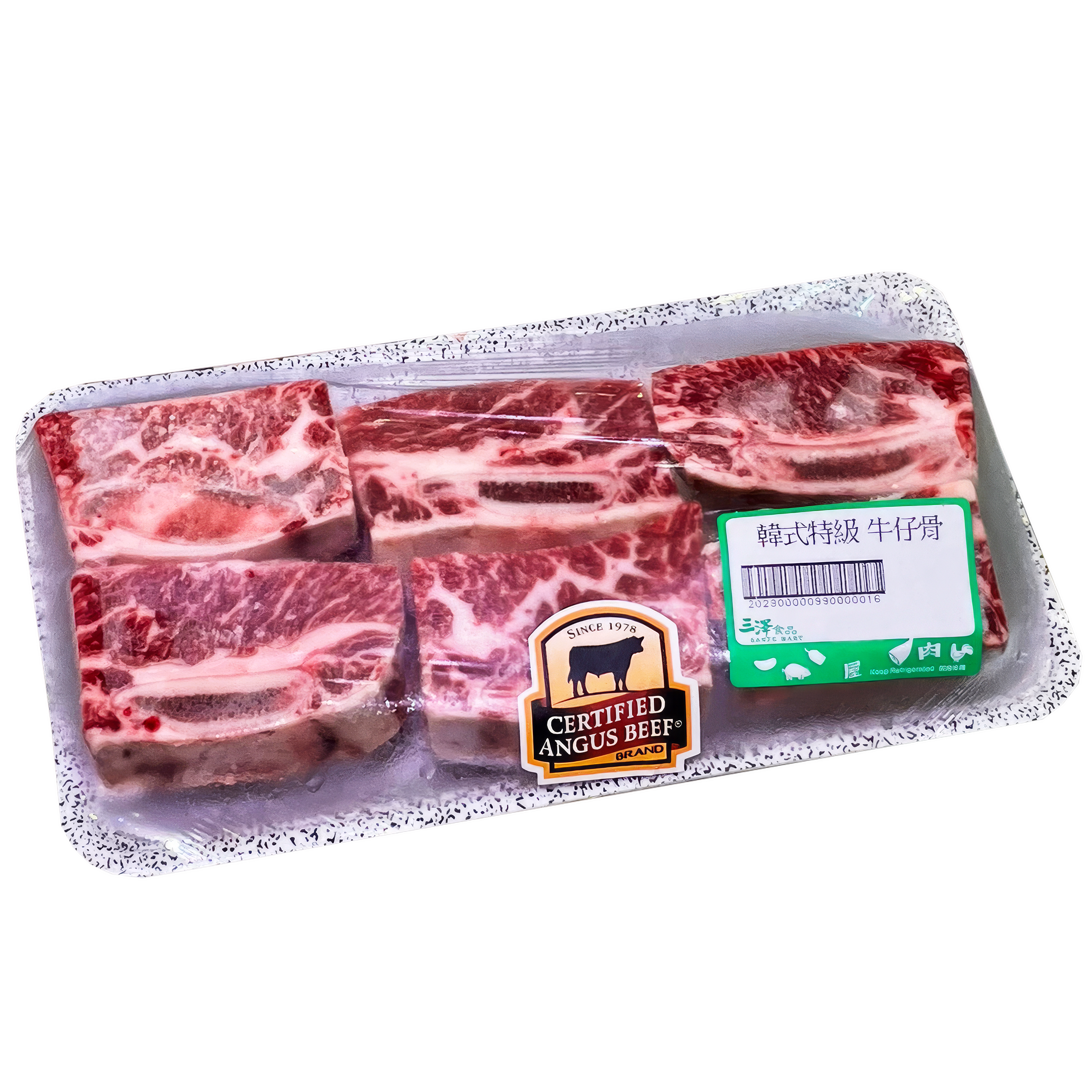 美國韓式厚切牛仔骨(約588g - 634g) x 1包