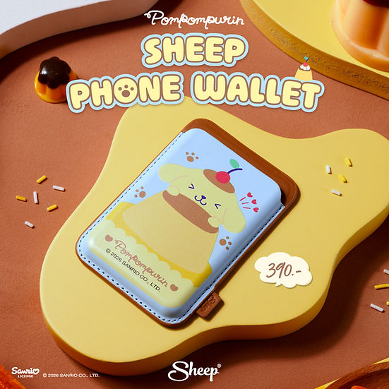 Sheep Phone Wallet - Pompompurin Collection