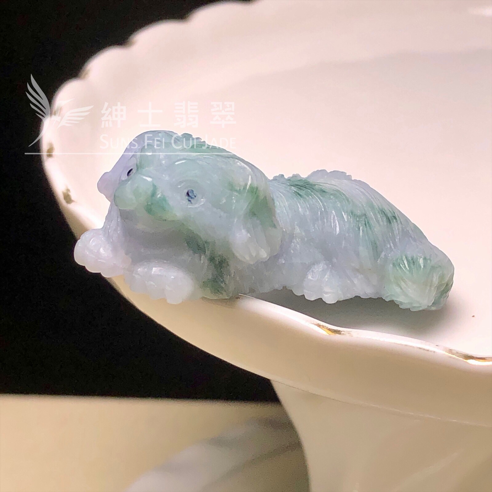 E00216 莫奈小狗擺件